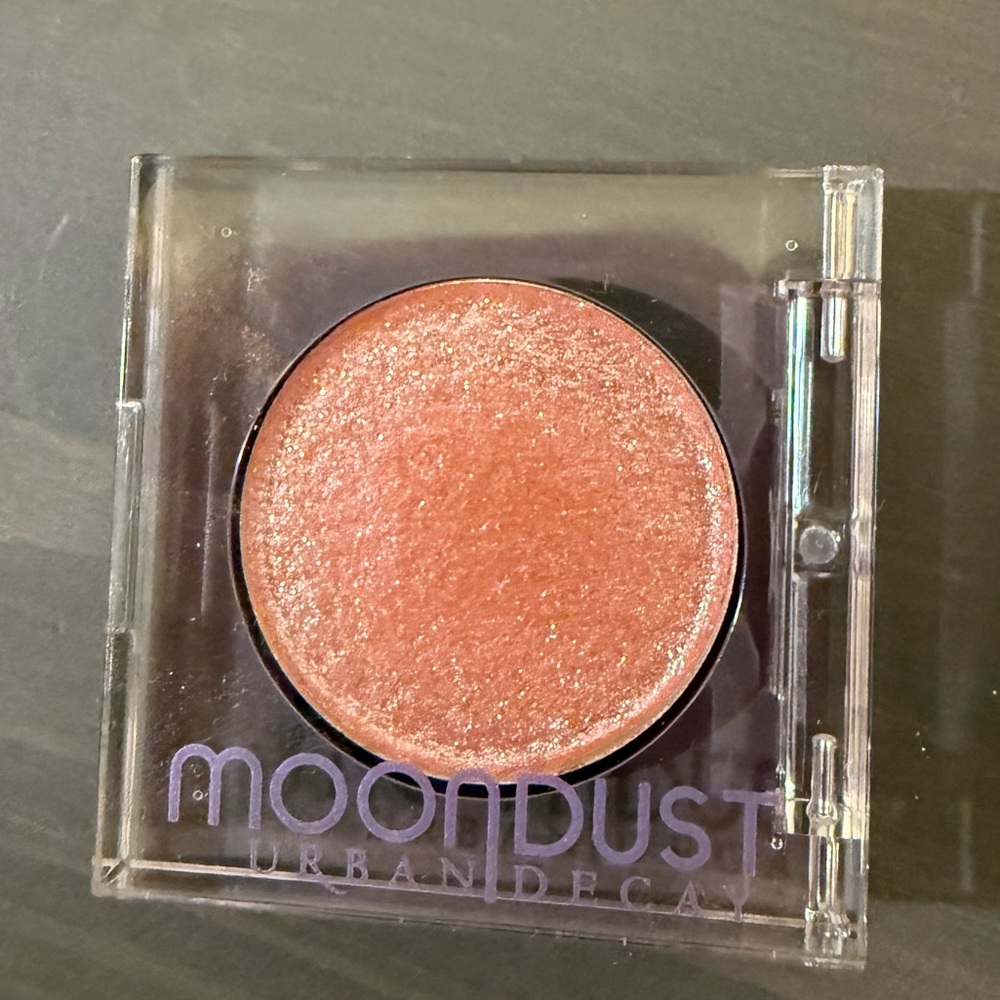 Swatched only Urban Decay Moondust in Crushin’ Hard